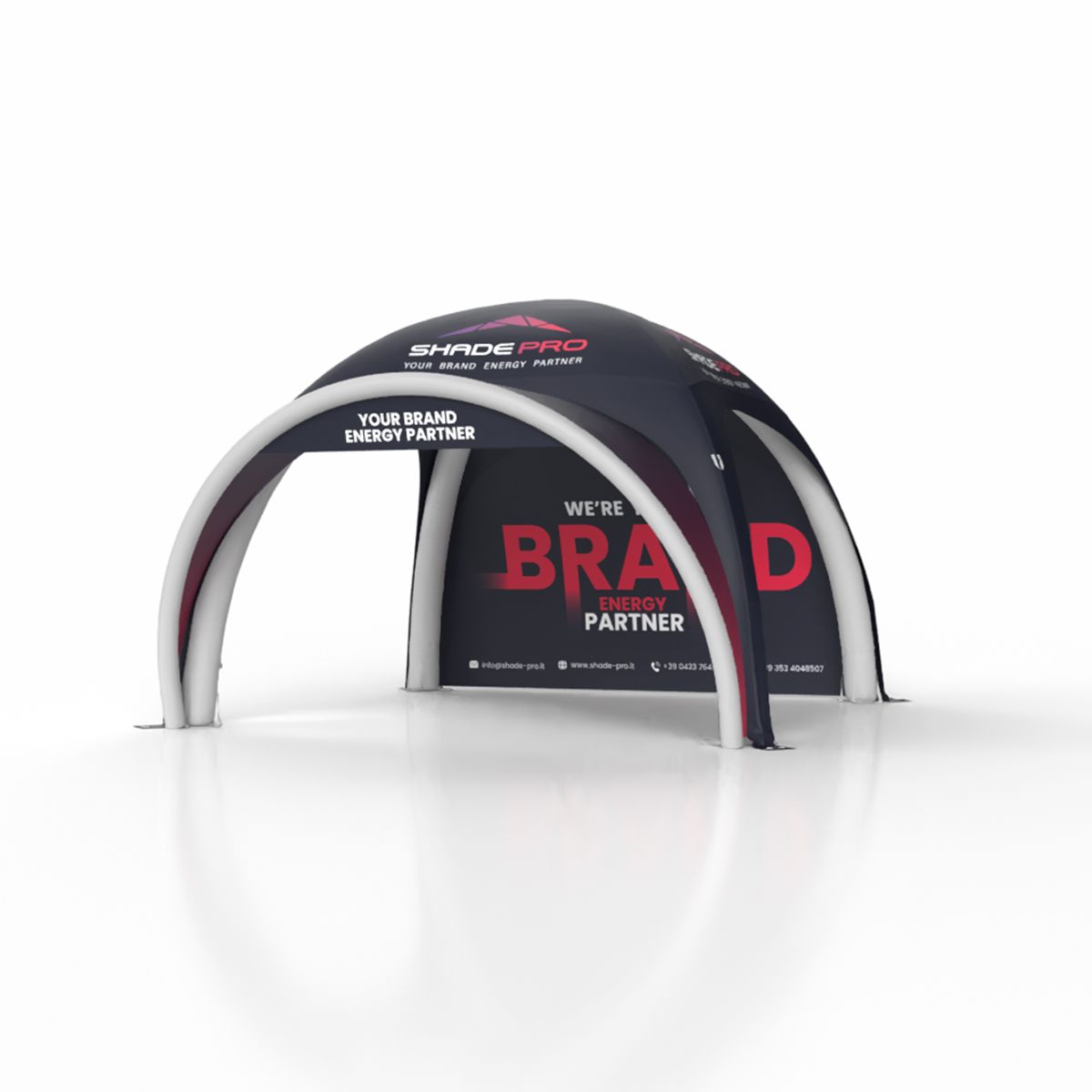 Gazebo gonfiabili personalizzati